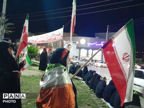 اجتماع حامیان آرمان‌های انقلاب اسلامی در گلوگاه