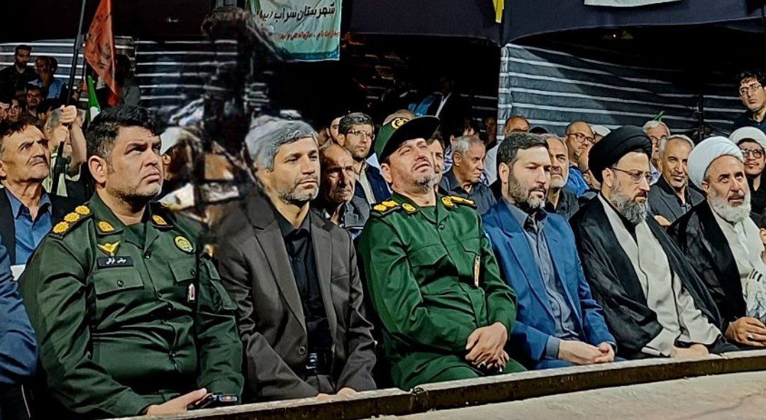 خیابان شهدای سراب در آستانه اربعین رهبر شهید