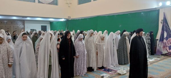 اعتکاف دانش‌آموزان در شهرستان ساوجبلاغ 