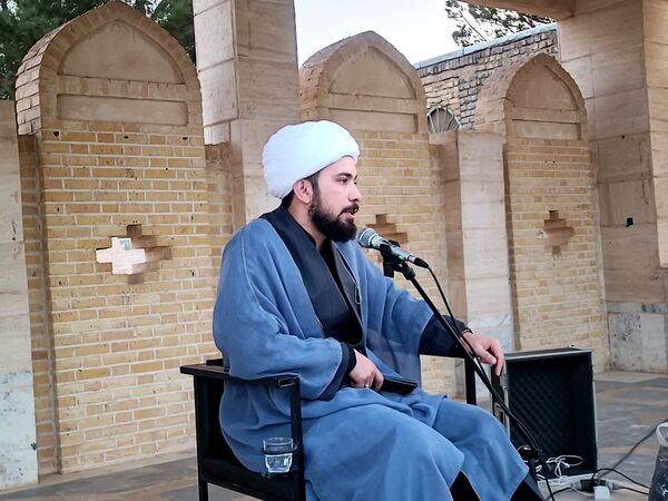عزاداری روز دوم محرم در گلزار شهدای درق 