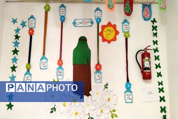 آماده سازی آموزشگاه شهید مجید دهنوی به مناسبت دهه فجر و نیمه شعبان