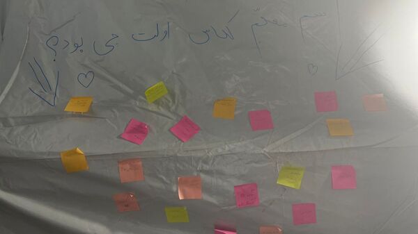 برپایی غرفه زنگ مدرسه در شهرستان محلات