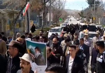 راهپیمایی روز قدس در شهر غلامان