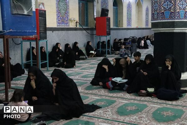 اجتماع عزاداران رهبر انقلاب در مسجد جامع <a href=