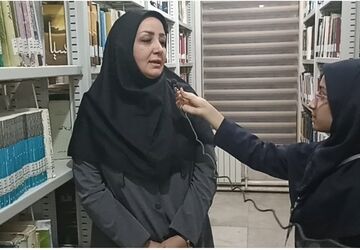 حال و هوای کتابخانه شهید حاج قاسم سلیمانی در هفته کتاب و کتابخوانی 