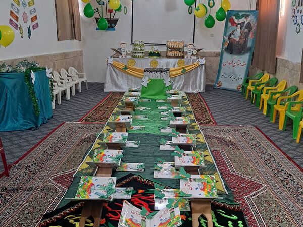 جشن قرآن در دبستان حاج محمد عجب شیر 