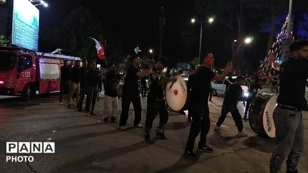 گذری بر فعالیت هیئت جوانان امام موسی بن جعفر (ع) در شب عاشورا 