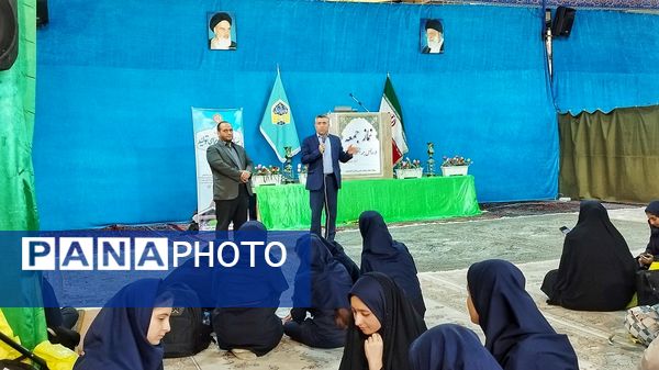 برگزاری لیگ جت دختران در مصلی بقیة اللّٰه شهرستان اشتهارد 