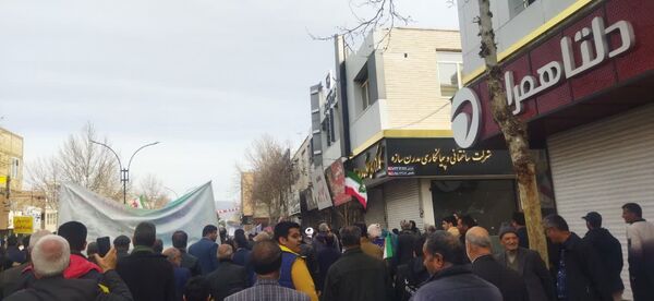  راهپیمایی بیست و دو بهمن در کاشمر
