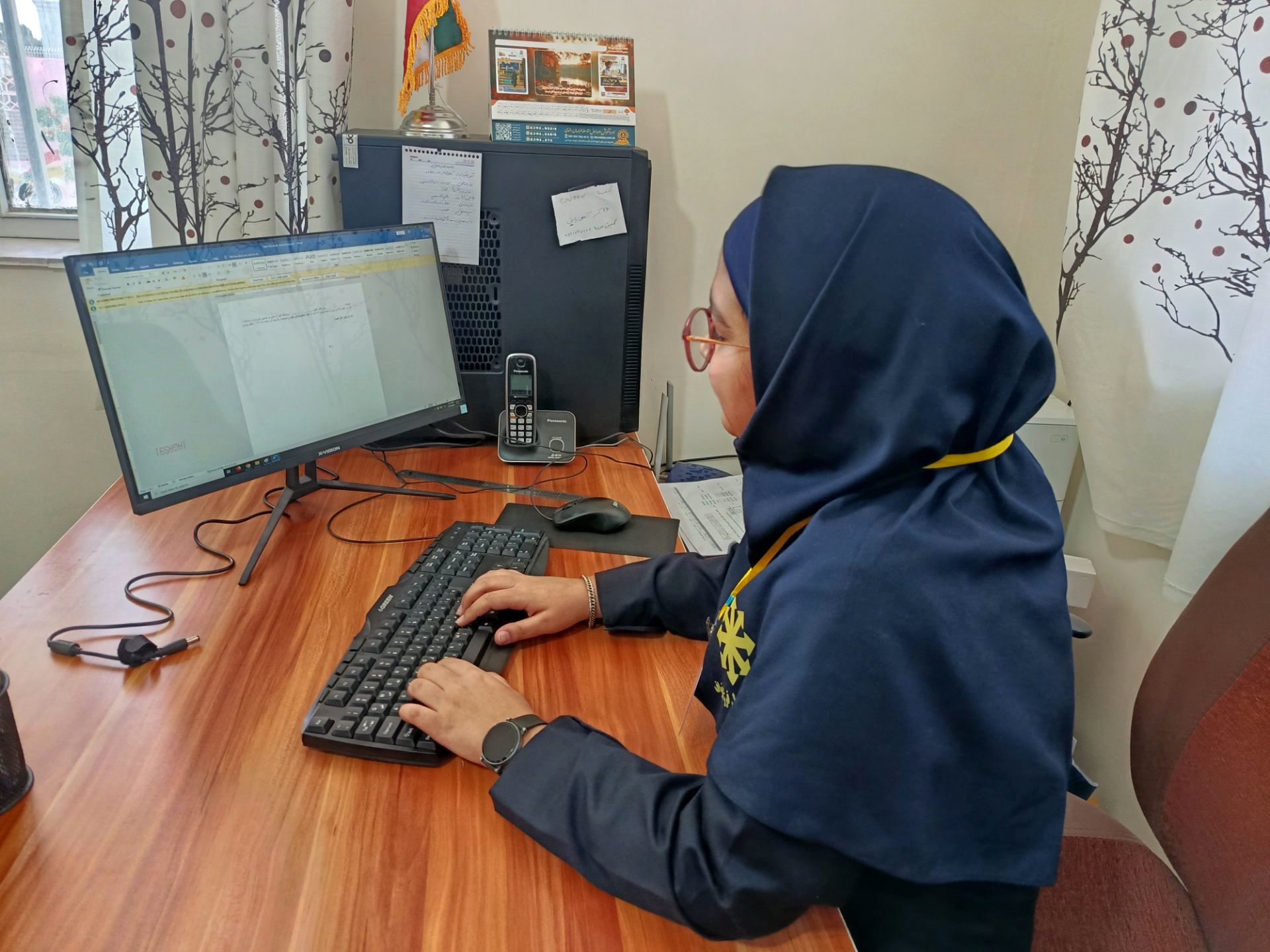 طرح مدام در دبیرستان فرزانگان 