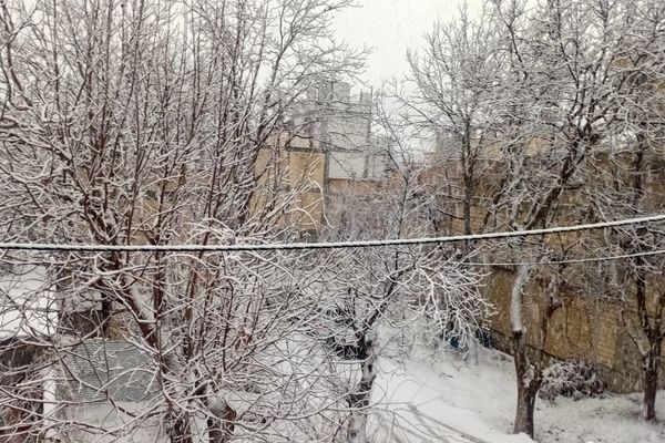 مارکده در آغوش سپیدی برف