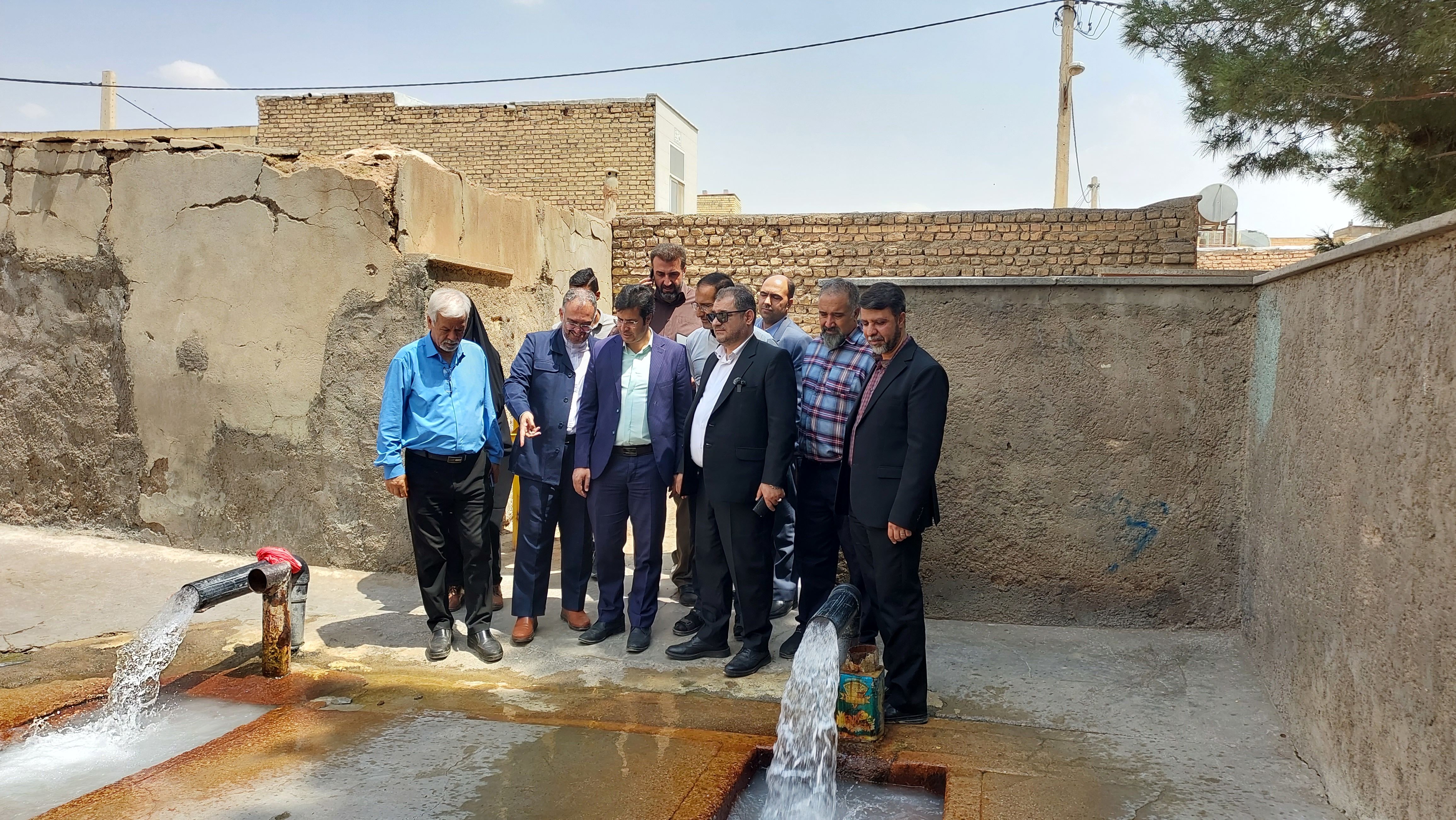 بازدید مدیرکل میراث فرهنگی استان اصفهان از اماکن تاریخی حبیب‌ آباد