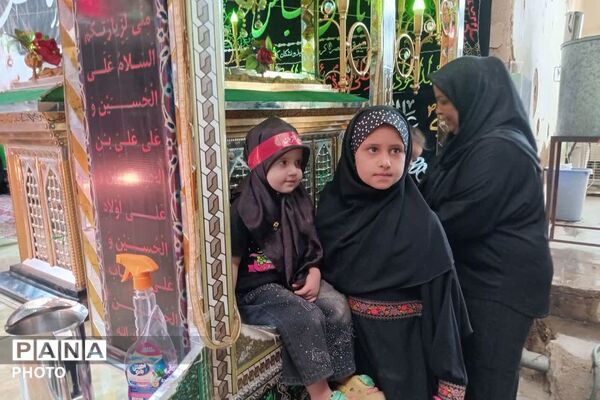 ندای «یا علی‌اصغر (ع)» از شیرخوارگان حسینی در زرقان