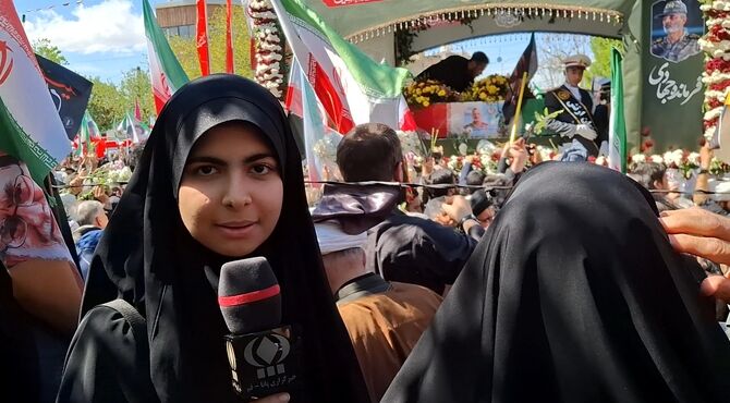 مراسم تشییع پیکر مطهر رئیس فقید ستاد کل نیروهای مسلح در قم