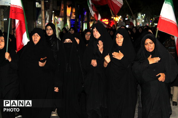 دسته عزاداری ماه محرم همراه با تجمعات شبانه