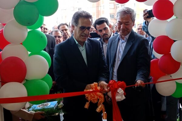 افتتاح مدرسه شهید رئیسی در کاشمر