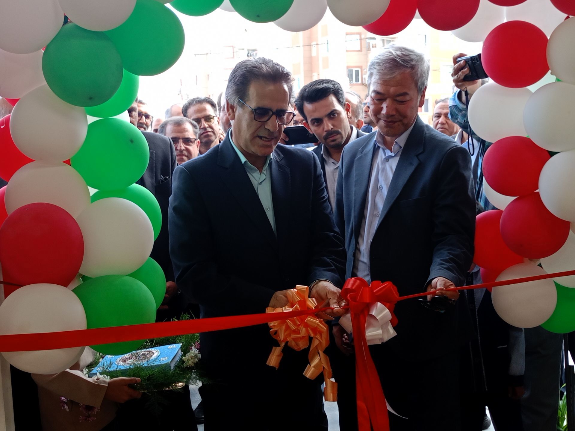 افتتاح مدرسه شهید رئیسی در کاشمر