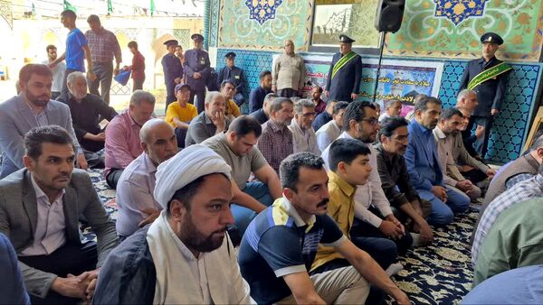 مراسم غبارروبی ضریح مطهر حضرت سلطانعلی(ع) همزمان با میلاد پیامبر(ص) و امام صادق(ع) در مشهد اردهال