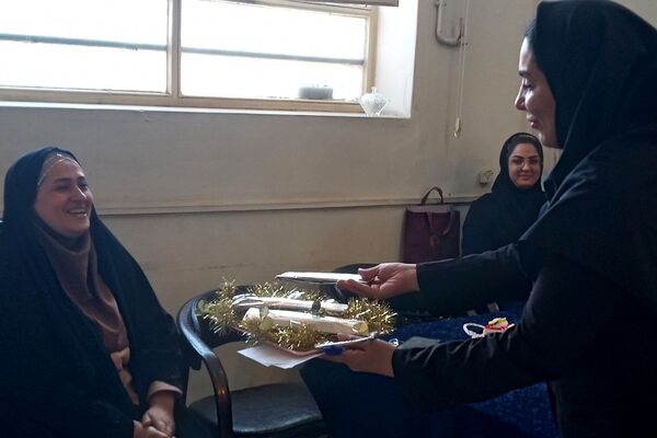 گرامیداشت هفته تربیت‌بدنی در دبیرستان شهدای محراب شهرستان قرچک 