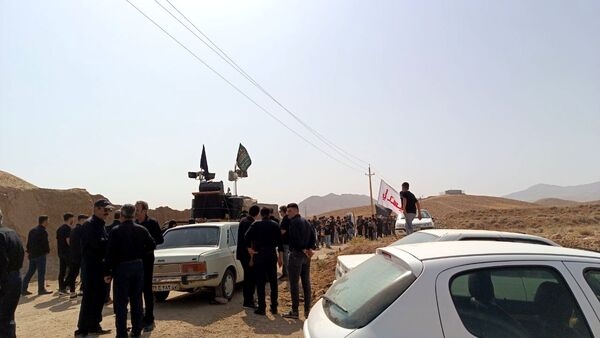 عزاداری مردم روستای جلماجرد در تاسوعای حسینی