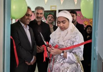 افتتاحیه بوفه تغذیه در آموزشگاه عفت و کوثر مروست 