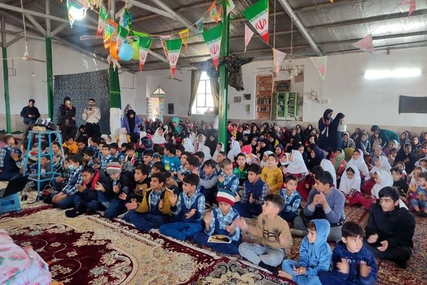 جشن باشکوه نیمه شعبان در روستای درخت سنجد ‌