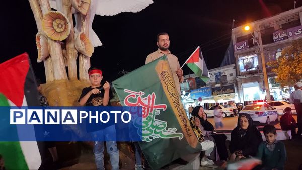 تجمع مردم یاسوج در سوگ شهادت سیدحسن نصرالله