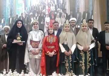 اختتامیه چهارمین جشنواره ملی تئاتر درسی کشور در شهرستان میناب برگزار شد