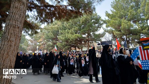 حضور باشکوه مردم مومن باخرز در راهپیمایی روز قدس