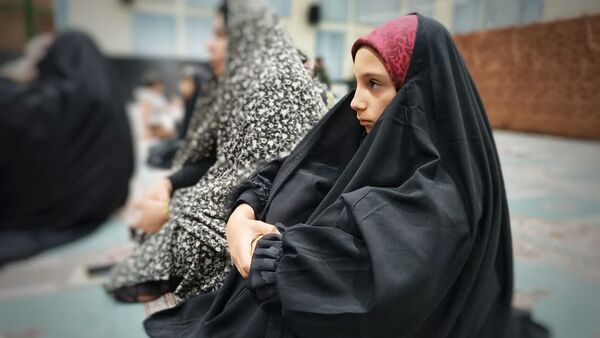 حضور پر شور کودکان مارگونی در مراسم عزاداری ایام فاطمیه
