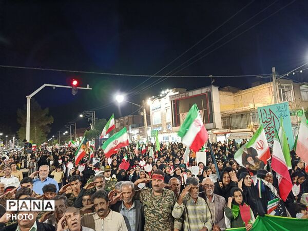 سرخس در شصتمین شب حماسه و میلاد امام رضا«ع» ؛ رزمایش «جان‌فدای ایران»