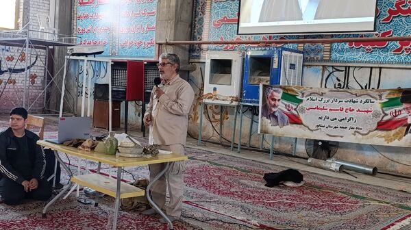 اعتکاف در مسجد جامع شهرستان نیشابور 