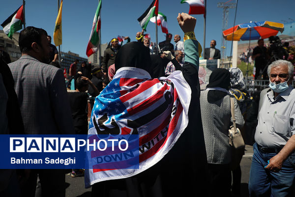 مراسم راهپیمایی روز جهانی قدس در تهران