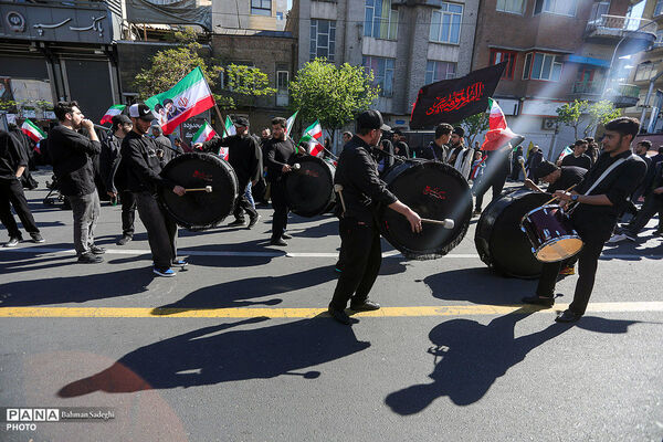  چهلمین روز شهادت رهبر شهید انقلاب اسلامی - تهران/2