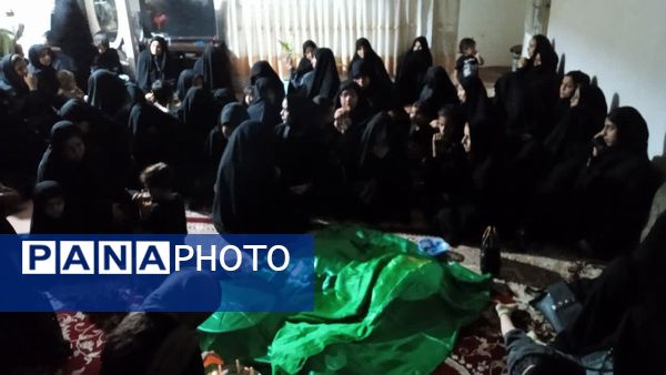 برگزاری روضه های خانگی در روستای فدافن
