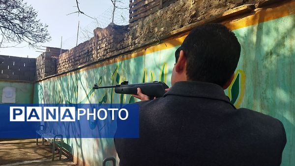 مسابقات تیراندازی یادواره شهدای امنیت دانش آموز نیشابوری 