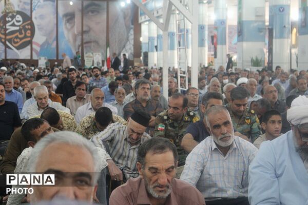 نماز جمعه امروز کرمان از نگاه دوربین
