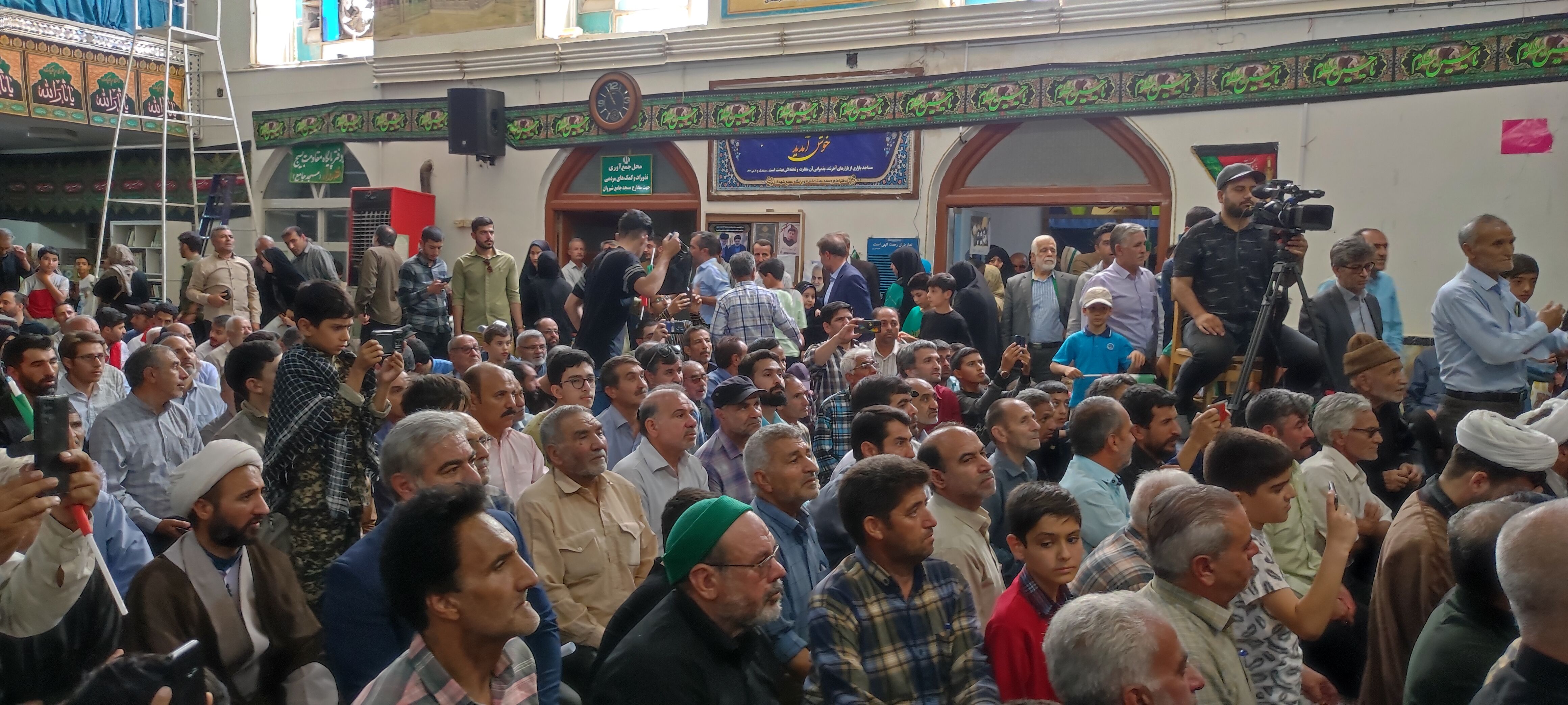 اجتماع بزرگ شیروانی‌ها در محکومیت جنایات صهیونسیتها با سخنرانی «سحر امامی»