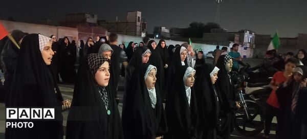 تجمعات شبانه مردمی در بلوار توس مشهد