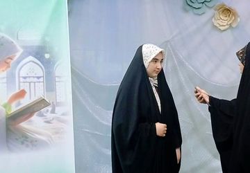 روز دوم اعتکاف دانش‌آموزی در مسجد صاحب الزمان ناحیه دو کرج