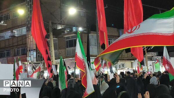  تجمع باشکوه مردم سرخس در راه حفظ ارزش‌ها