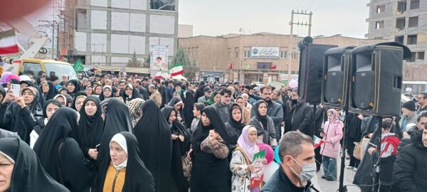 جشن با شکوه چهل و هفتمین سالگرد انقلاب اسلامی در ملایر