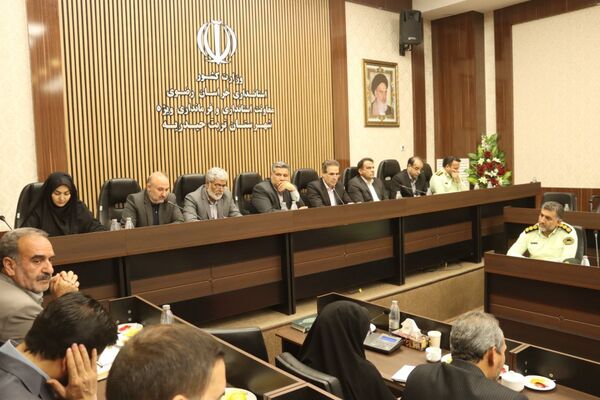 جلسه کمیسیون مبارزه با قاچاق کالا و ارز قطب تربت‌حیدریه