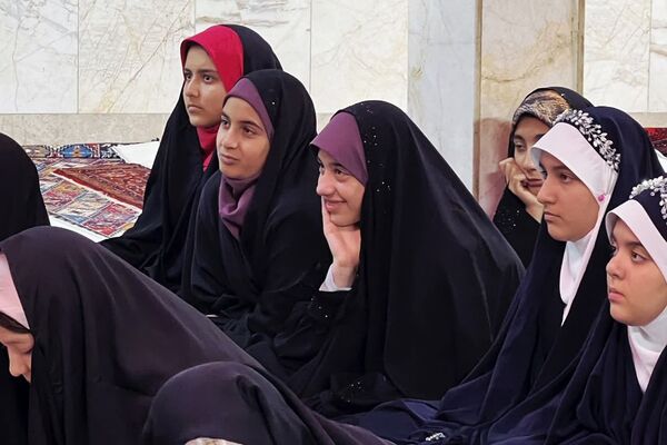 مراسم اختتامیه اعتکاف دانش آموزی در ناحیه دو شهرری 