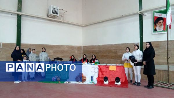 همایش جام اقتدار ایران در دبیرستان دخترانه شهید دهقان