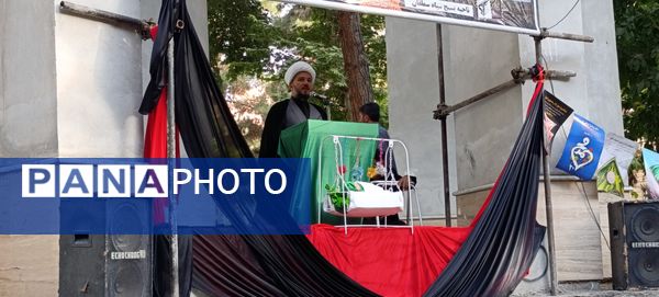 مراسم شیرخوارگان حسینی در آشخانه 