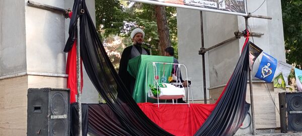 مراسم شیرخوارگان حسینی در آشخانه 