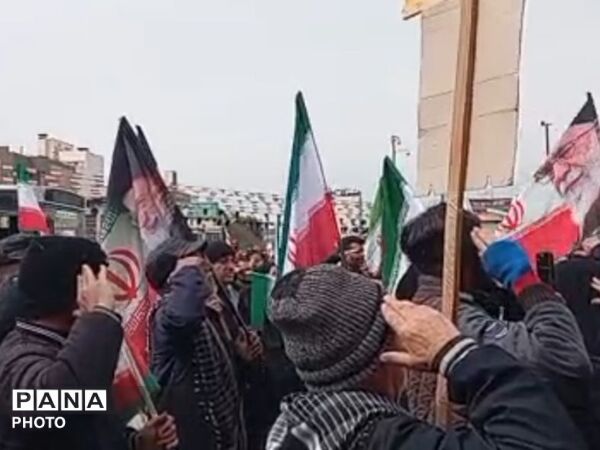 حضور پرشور مردم شهر نَسَر در راهپیمایی روز قدس و بیعت با رهبر فرزانه انقلاب