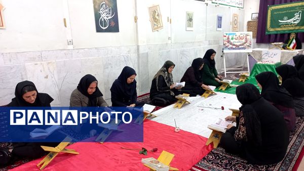 مراسم افطار در مدرسه محمودیه ۱۷خیامی