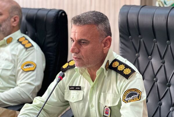 نشست خبری فرمانده انتظامی استان بوشهر